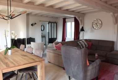 Un espace de vie familial et chaleureux