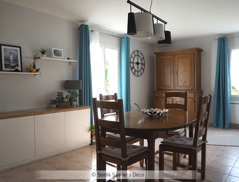 Inspiration scandinave dans une pièce à vivre