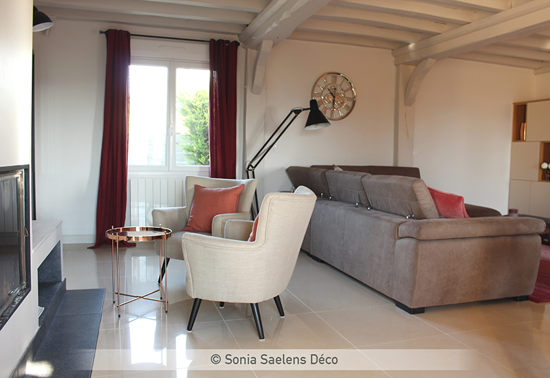 Un espace de vie familial et chaleureux