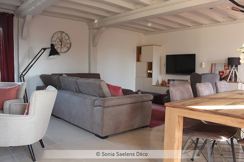 Un espace de vie familial et chaleureux