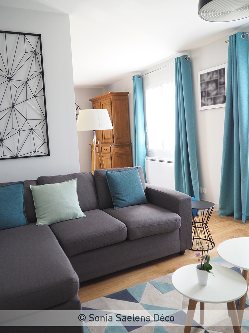 Inspiration scandinave dans une pièce à vivre