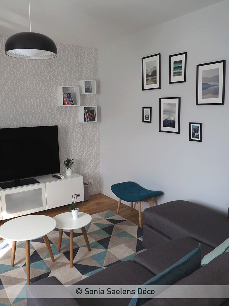 Inspiration scandinave dans une pièce à vivre