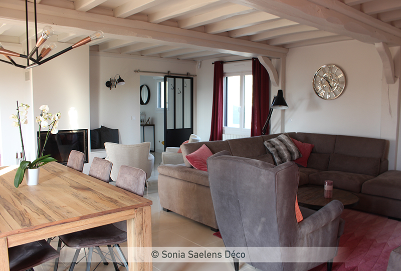 Un espace de vie familial et chaleureux