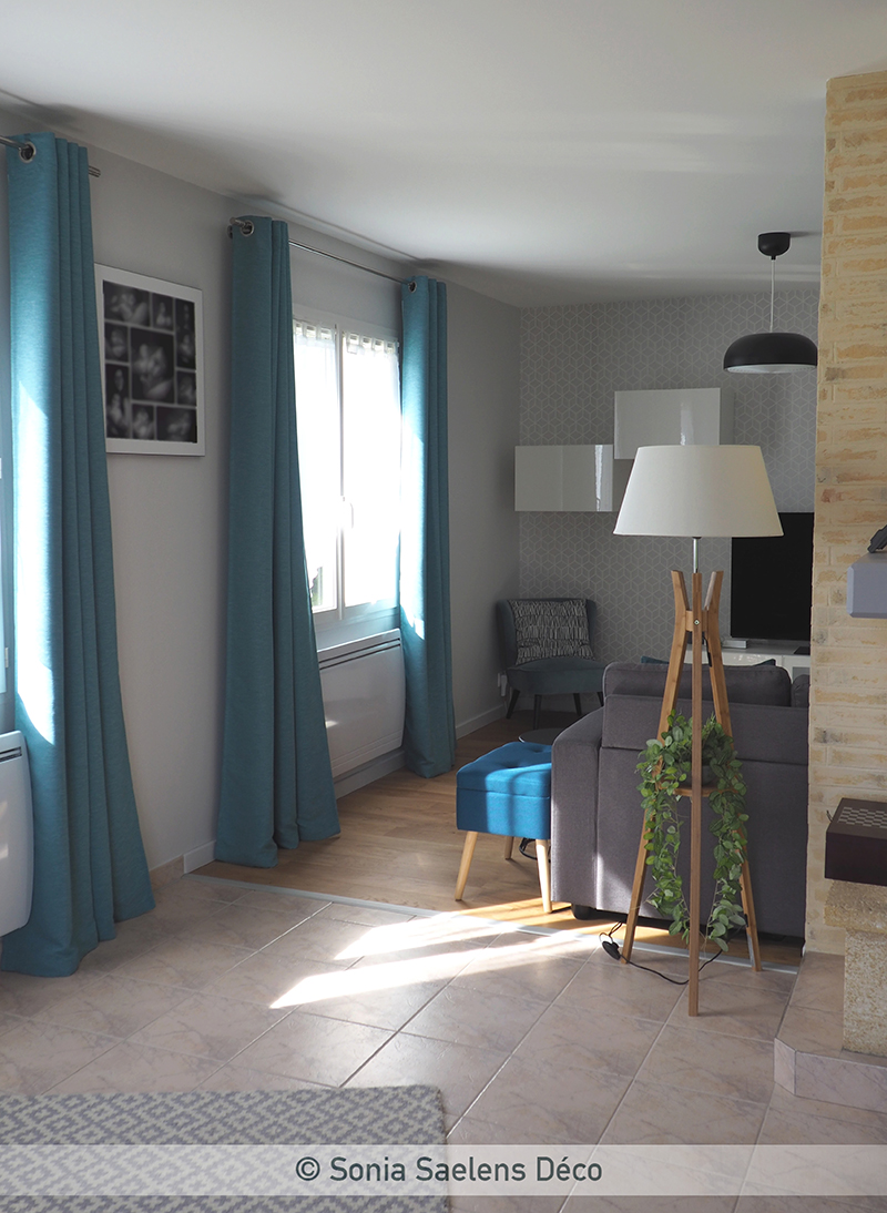 Inspiration scandinave dans une pièce à vivre